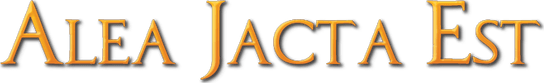 Логотип Alea Jacta Est