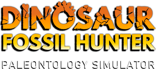 Логотип Dinosaur Fossil Hunter
