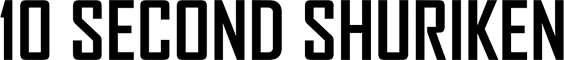 Логотип 10 Second Shuriken