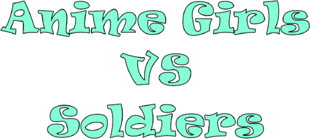 Логотип Anime Girls VS Soldiers