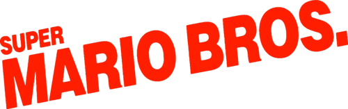 Логотип Super Mario Bros (classic 1985)