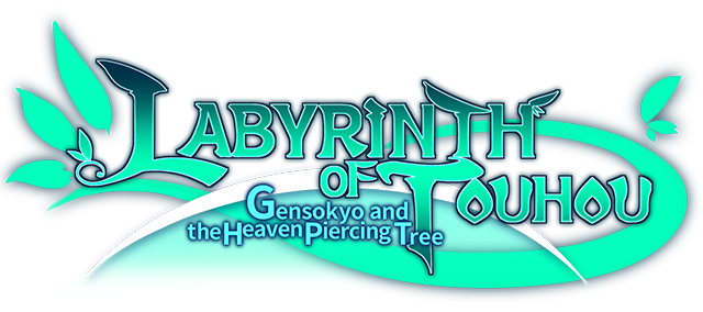 Логотип LABYRINTH OF TOUHOU - GENSOKYO AND THE HEAVEN-PIERCING TREE