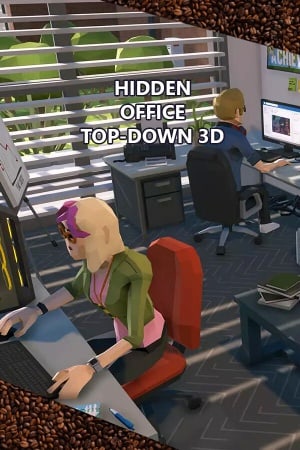 Hidden Office Top-Down 3D