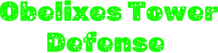 Логотип Obelixes Tower Defense