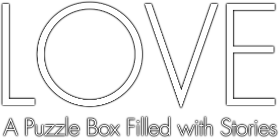 Логотип LOVE - A Puzzle Box Filled with Stories