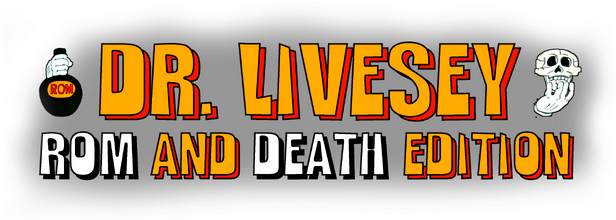 Логотип DR LIVESEY ROM AND DEATH EDITION