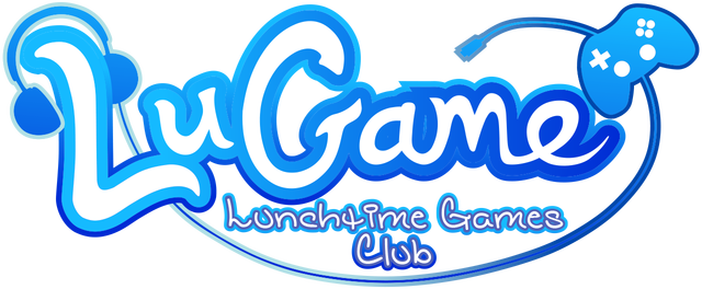 Логотип LuGame: Lunchtime Games Club!