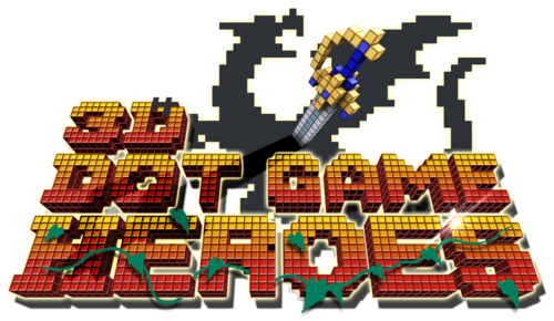 Логотип 3D Dot Game Heroes
