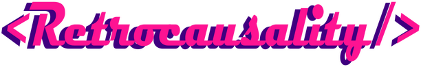 Логотип Retrocausality