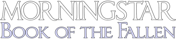 Логотип Morningstar: Book of the Fallen