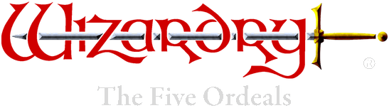 Логотип Wizardry: The Five Ordeals
