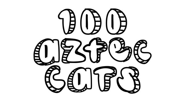 Логотип 100 Aztec Cats