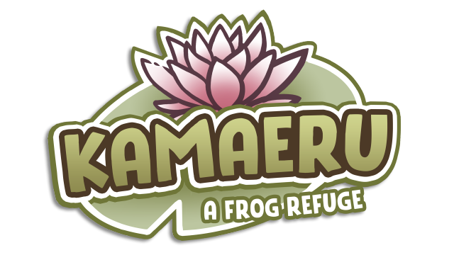 Логотип Kamaeru: A Frog Refuge