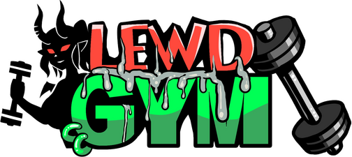 Логотип LEWD GYM