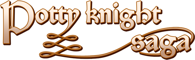Логотип Potty Knight Saga