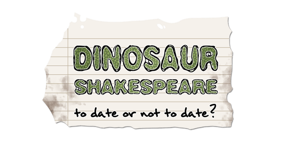 Логотип Dinosaur Shakespeare: To Date or Not To Date?