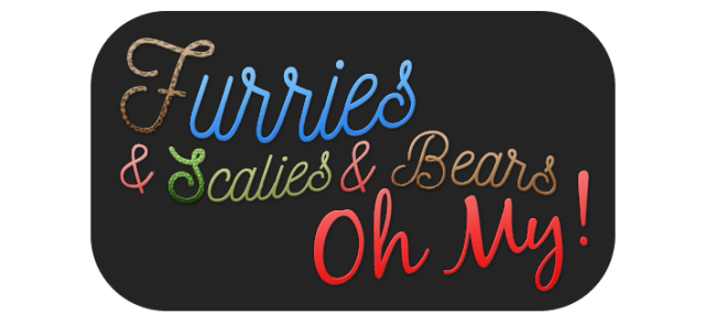 Логотип Furries and Scalies and Bears OH MY!