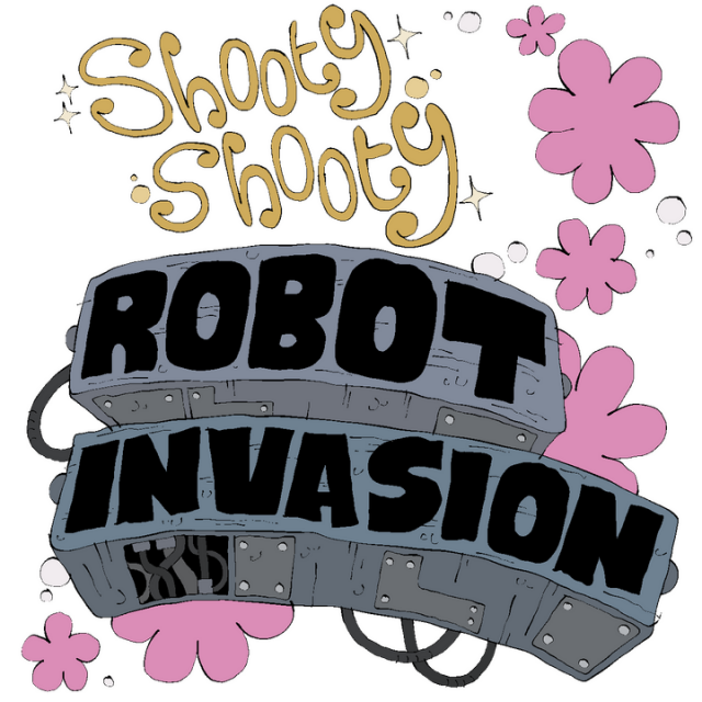 Логотип Shooty Shooty Robot Invasion