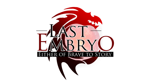 Логотип LAST EMBRYO -EITHER OF BRAVE TO STORY-