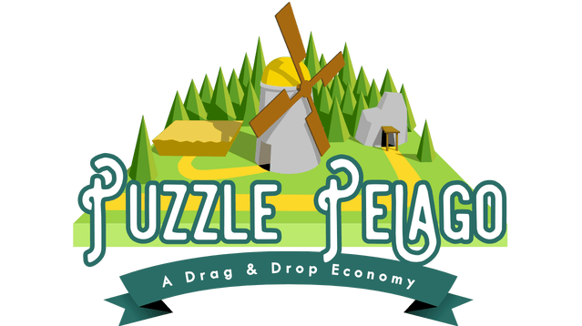 Логотип Puzzle Pelago - A Drag and Drop Economy