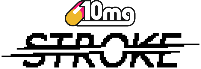 Логотип 10mg: Stroke