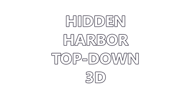 Логотип Hidden Harbor Top-Down 3D