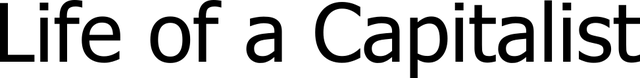 Логотип Life of a Capitalist
