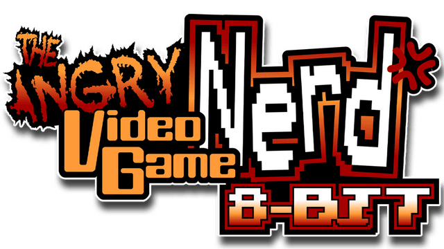 Логотип Angry Video Game Nerd 8-bit