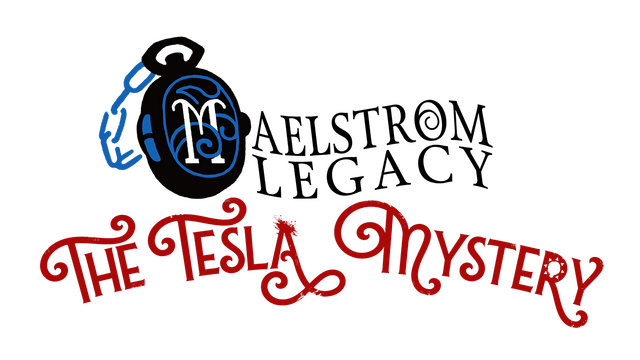 Логотип MAELSTROM LEGACY: The Tesla Mystery