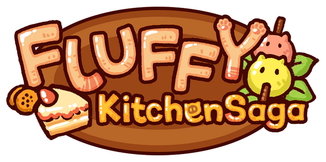 Логотип Fluffy Kitchen Saga