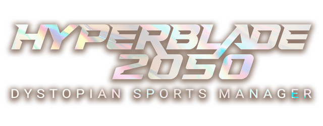 Логотип HyperBlade 2050 - Dystopian Sports Manager