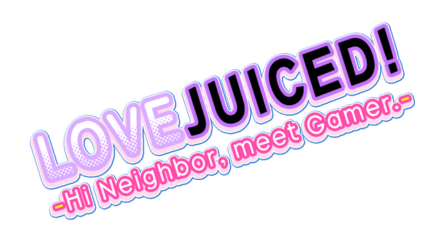 Логотип LOVEJUICED! -Hi Neighbor, meet Gamer.-
