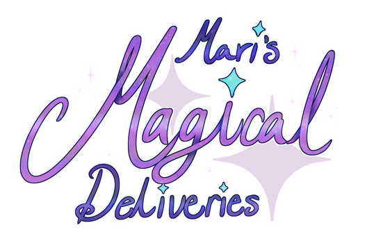 Логотип Mari's Magical Deliveries