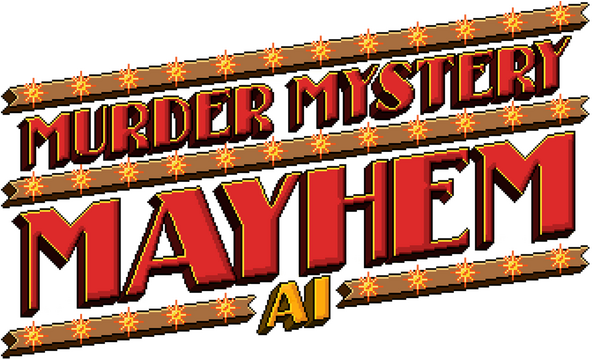 Логотип Murder Mystery Mayhem AI