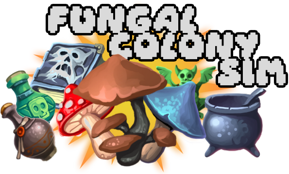 Логотип Fungal Colony Simulator