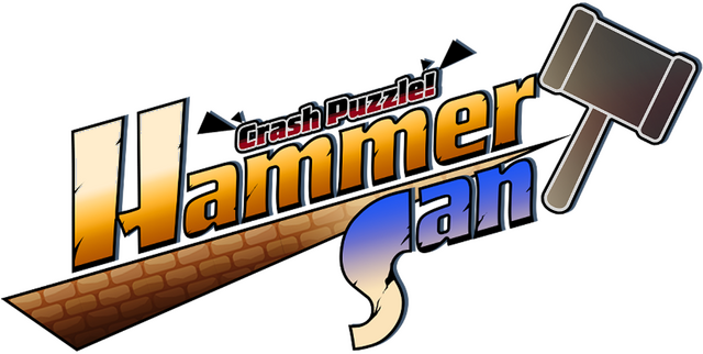 Логотип Crash Puzzle Hammer-San