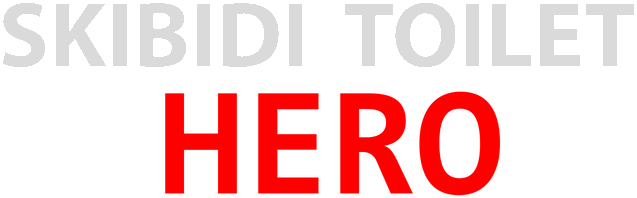 Логотип Skibidi Toilet Hero