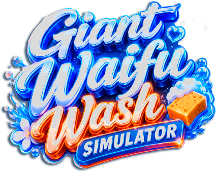 Логотип Giant Waifu Wash Simulator