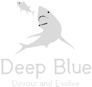Логотип Deep Blue: Devour and Evolve